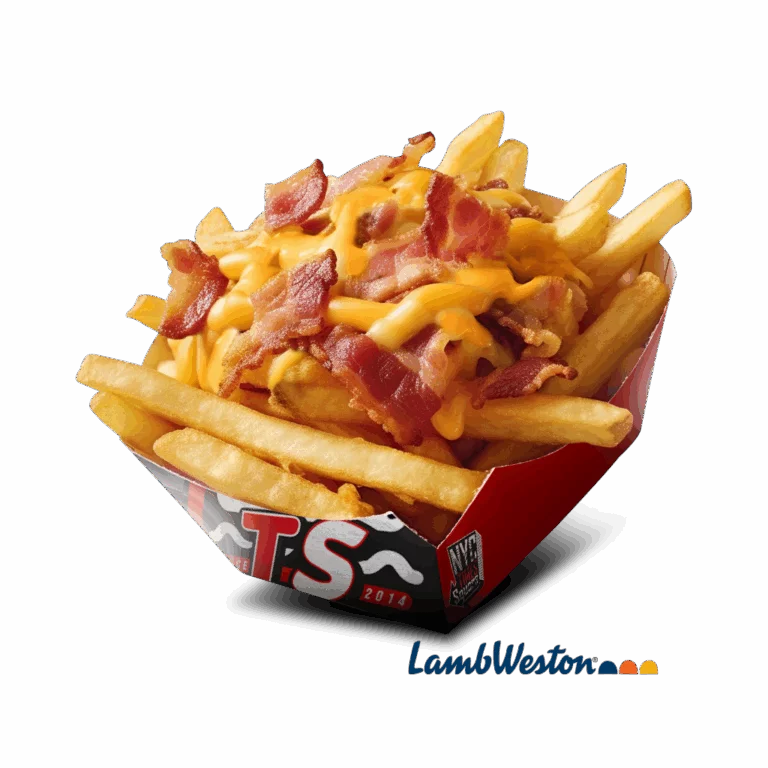 Frites cheddar bacon